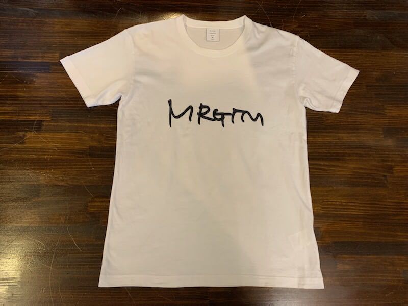 J675TC メンズ Tシャツ MISTER GENTLEMAN ミスタージェントルマン 半袖 ホワイト 白 プリント 夏 M 送料370円_画像6