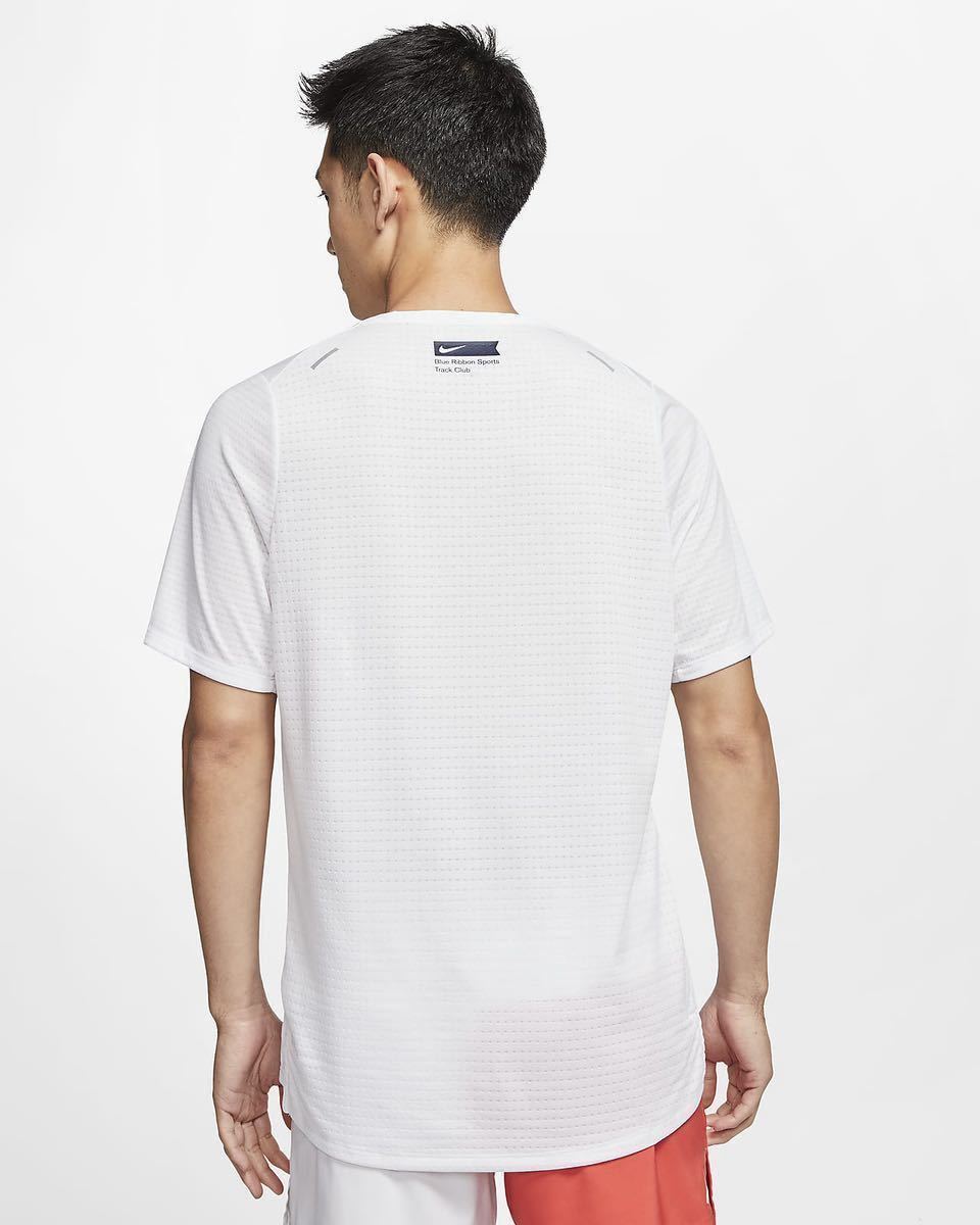 新品 定価6150円　 Lサイズ NIKE ナイキ メンズ　 ライズ 365 Dri-FIT ブルー リボン スポーツ ランニング Tシャツ