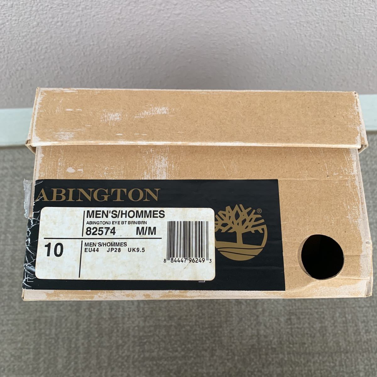 Abington Collection by Timberland 3EYE BOAT CLASSIC LUG デッキシューズ US10 CHARLES F. STEAD VIBRAM SHOE CAMPANY_画像10