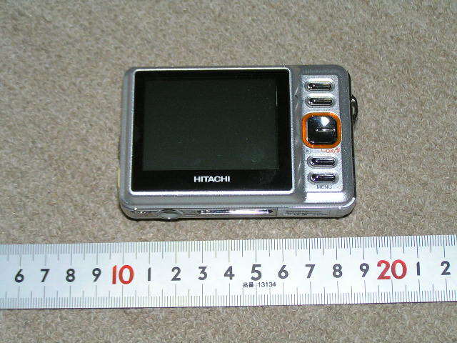 HITACHI 日立 ｉ.mega HDC-504 単4電池デジカメ　5M　SDカード_画像5
