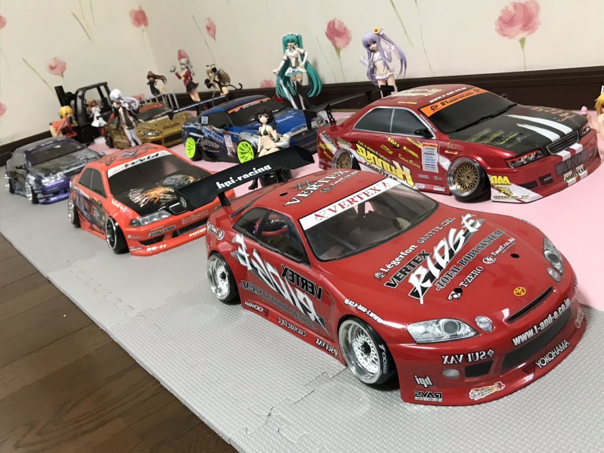 送料無料　1/10 トヨタ　チェイサー　JZX100 クニーズ　ラジコン　ボディ　ドリフト　ヨコモ　YOKOMO TOYOTA CHASER Kunnyz