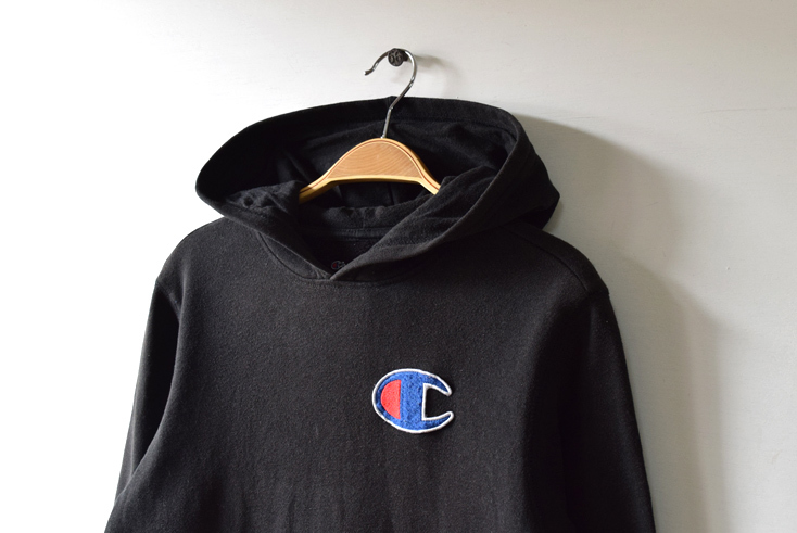 Champion パーカー MARYLAND 刺繍 アニマル メンズ古着