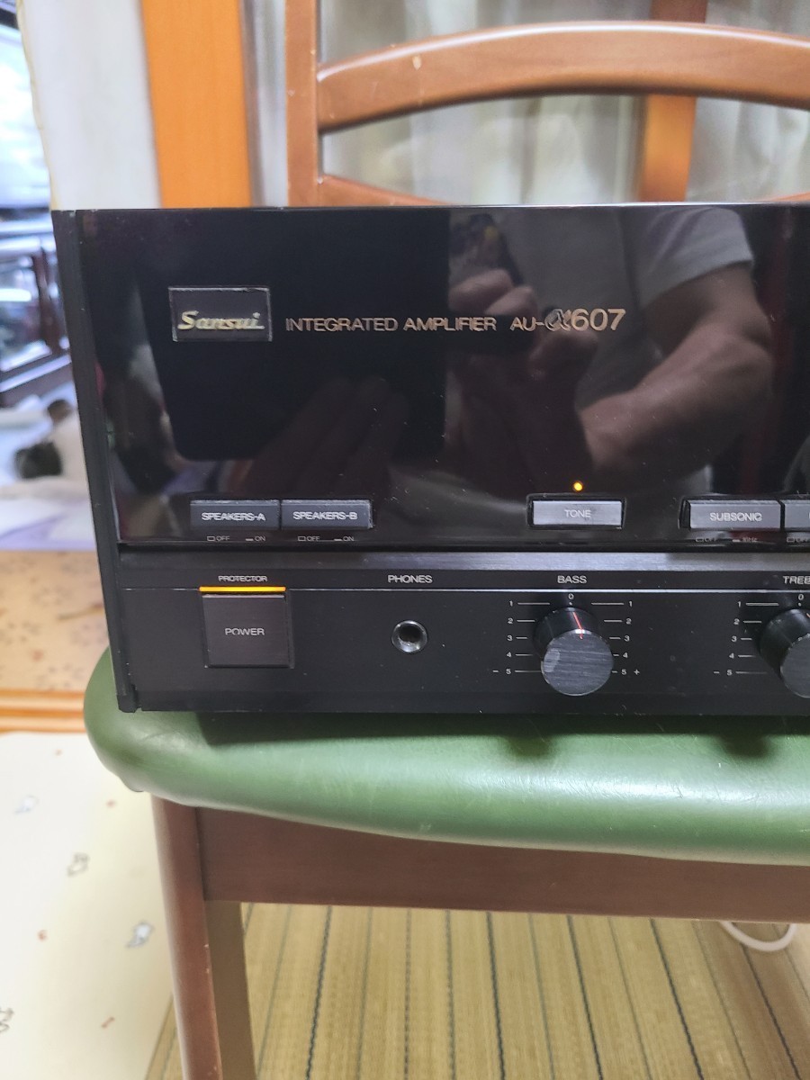 フルレストア完全整備済!完動超美品!山水高級プリメインアンプAU