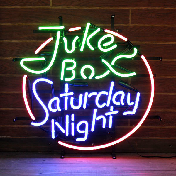 ネオンサイン JUKE BOX 買物 SATURDAY サタデーナイト NIGHT ジュークボックス 送料無料 激安 お買い得 キ゛フト