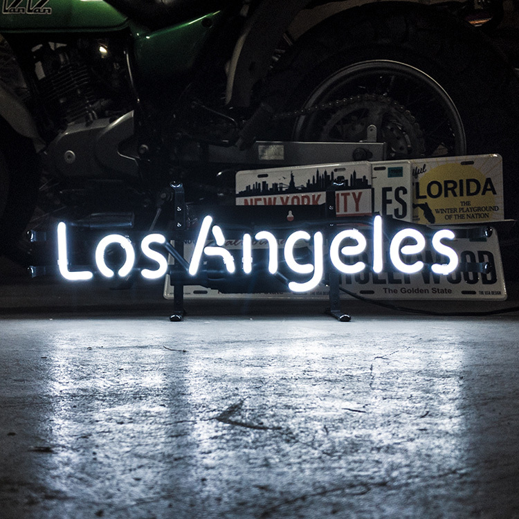 ネオンサイン Los 2022年のクリスマス Angels ロサンゼルス 評価