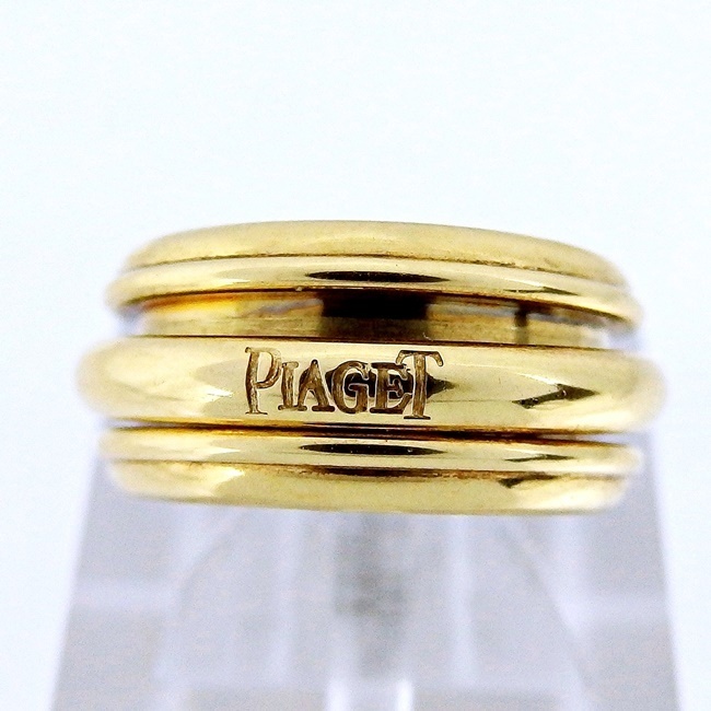 [ Piaget /PIAGET]750YG * ring poseshon ring *9 number [ used ] /e0187/10003839