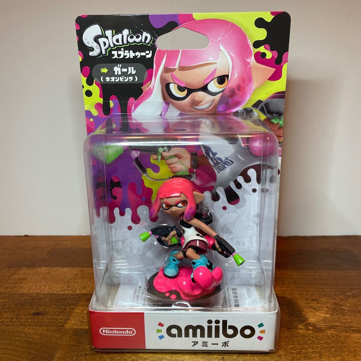 83%OFF!】 amiibo ガール ネオンピンク スプラトゥーンシリーズ