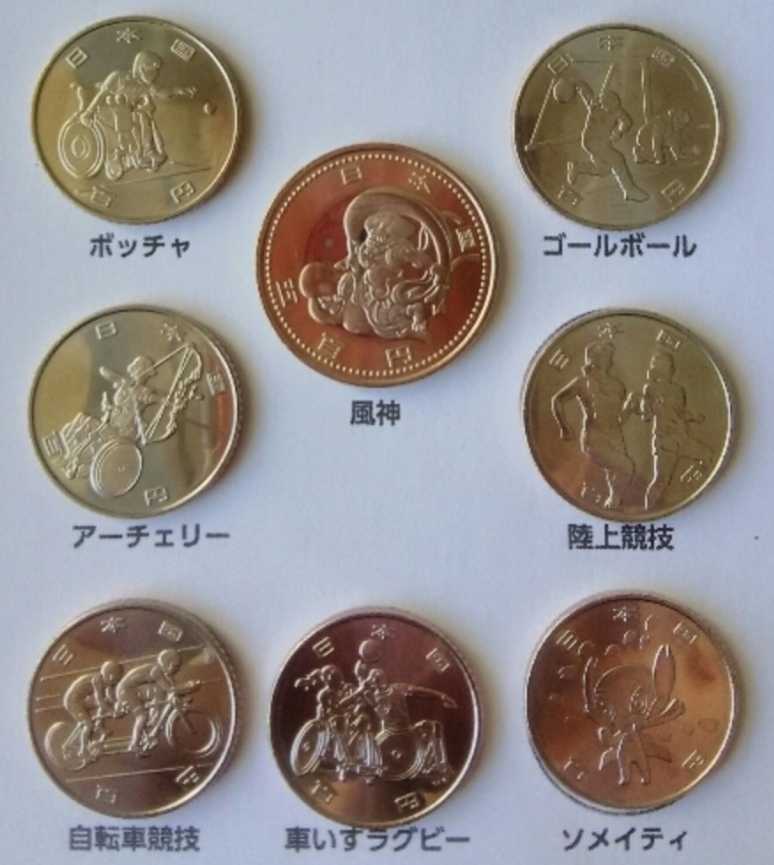[ бесплатная доставка * анонимность рассылка ]{P} Tokyo 2020o Lynn *pala Lynn pick 100 иен *500 иен памятная монета ⑯# один, 2, три, 4 следующий 22 листов .1 комплект * монета Capsule есть 