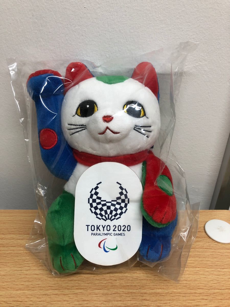 東京2020 公認キャラクター 招き猫 東京オリンピック2020公式グッズ 招き猫 ぬいぐるみ|Yahoo