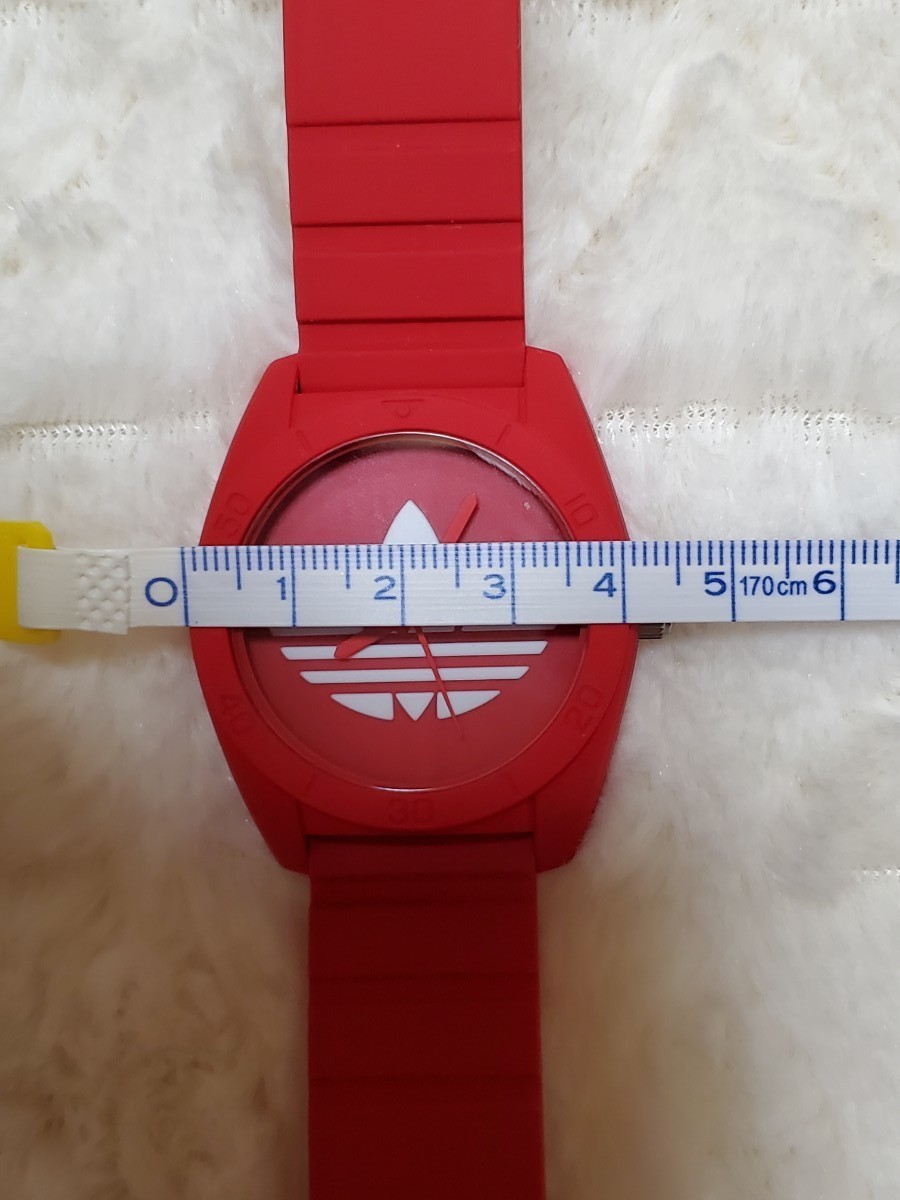 PayPayフリマ｜adidas アディダス腕時計 adidas腕時計 レッド 新品未使用
