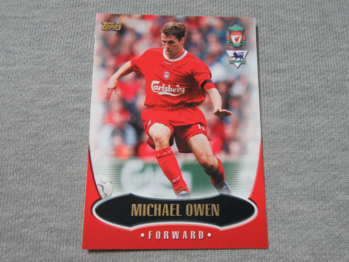 ヤフオク Michael Owen マイケル オーウェン Topps Premi