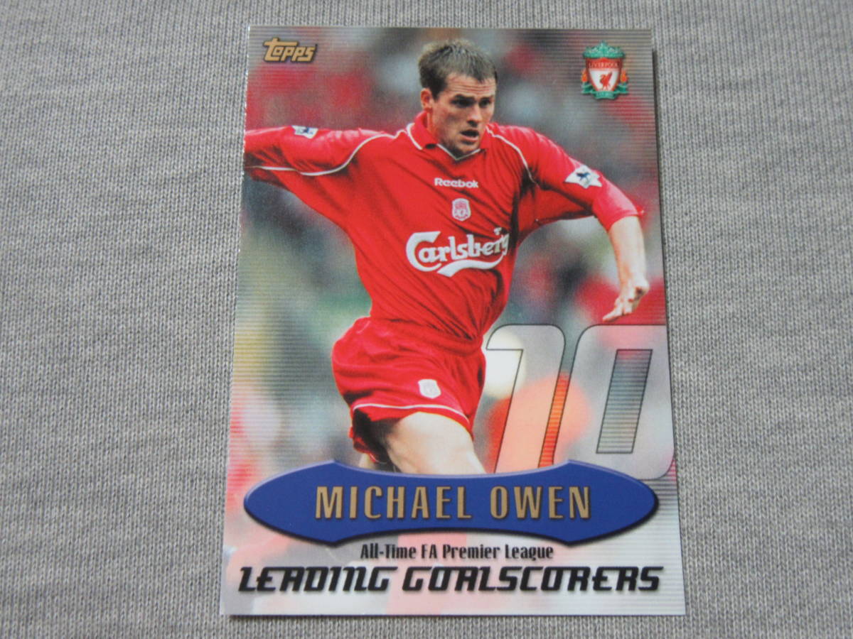 ヤフオク Michael Owen マイケル オーウェン Topps Premi