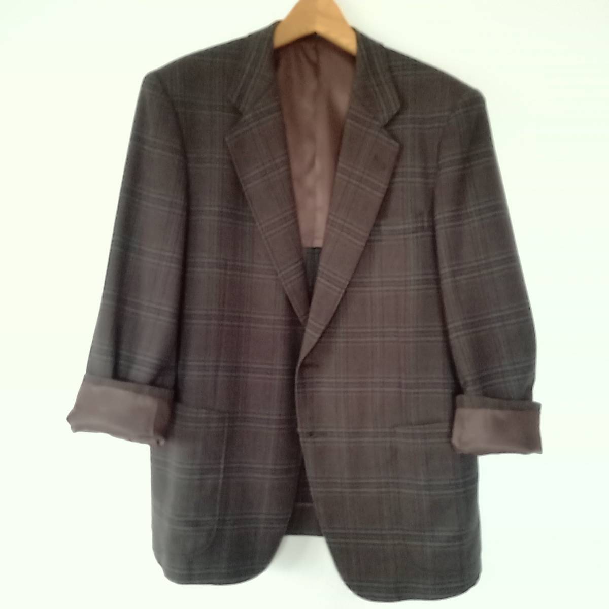 80s~90s Vintage oversize tailored jacket Italy made 