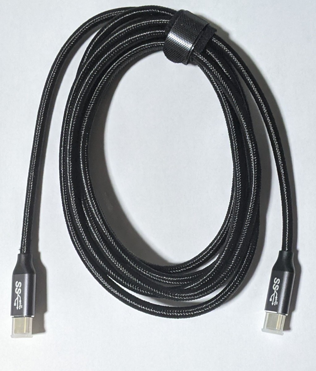 USB type-c to c ケーブル 100W5A 4K@60Hz 2.0m