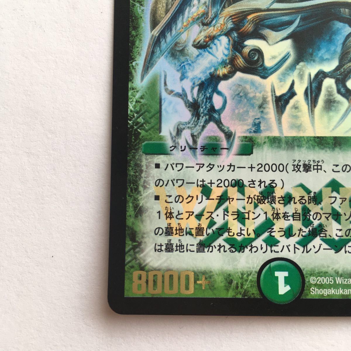 デュエルマスターズ カード 緑神龍ソウルガルダス プロモ 初期 デュエルマスターズ カード 緑神龍ソウルガルダス プロモ 初期
