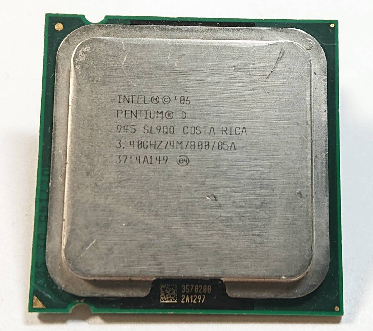KN195 CPU Intel Pentium D 945 SL9QQ 3.40GHz_画像1