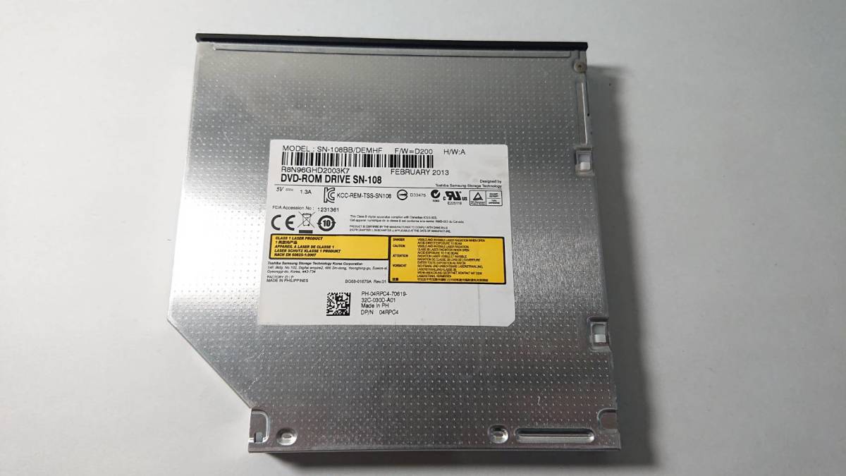 KN270 DVD-ROMドライブ　SN-108_画像3