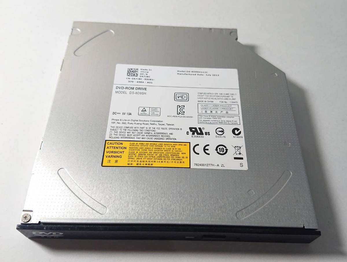 KN272 DVD-ROMドライブ DS-8D9SH 内蔵型スリムタイプ(DVDマルチドライブ)｜売買されたオークション情報、yahooの商品情報をアーカイブ公開  - オークファン（aucfan.com）