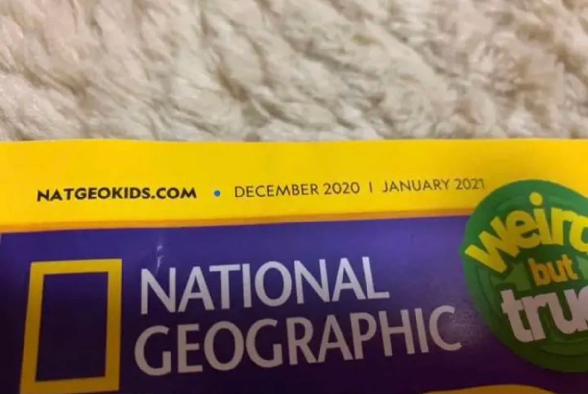 National Geographic Kids 2020年12月/2021年1月号