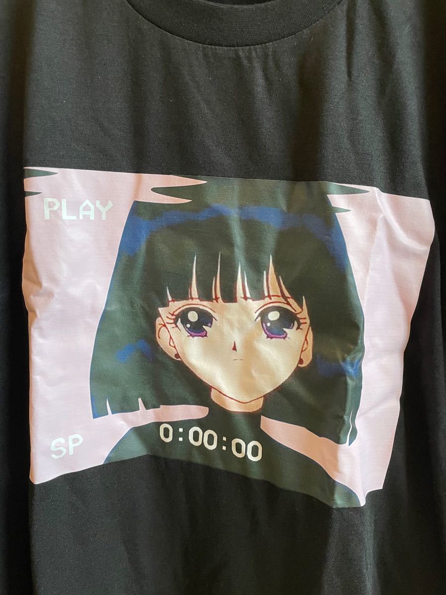 Paypayフリマ Vaporwave 土萠ほたる レトロアニメ Tシャツ アニメt セーラームーン