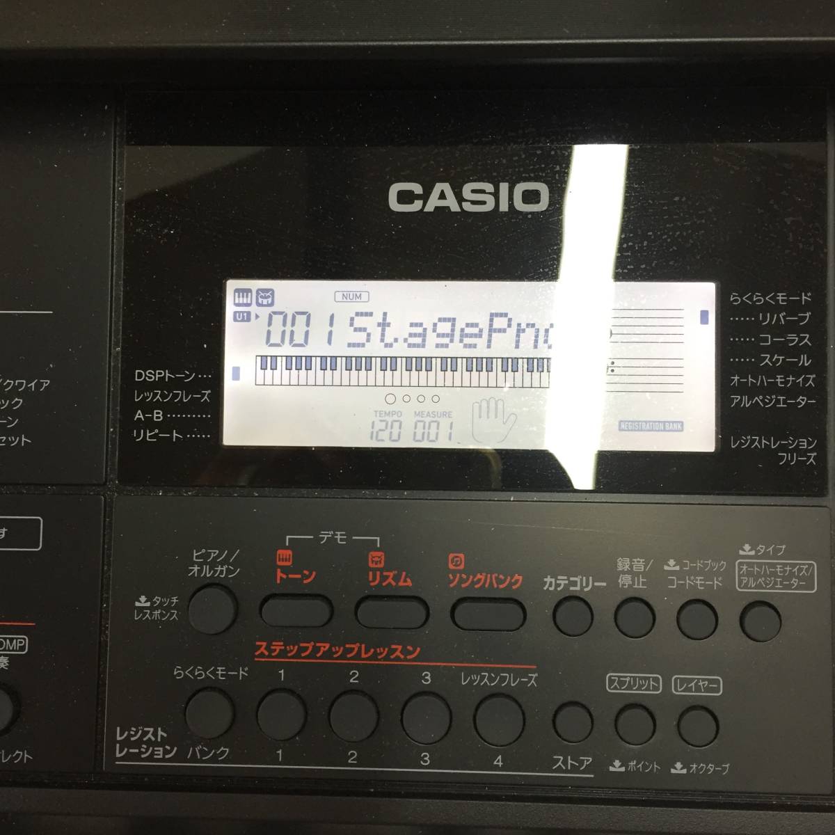 CASIO カシオ 電子ピアノ　キーボード CT-X700 2020年製 61鍵盤 自動演奏　中古美品_画像4
