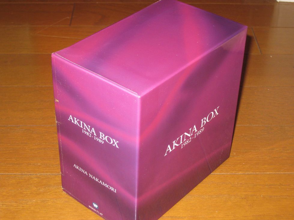 完全生産限定盤!紙ジャケット仕様・中森明菜・17CD・「AKINA BOX 1982
