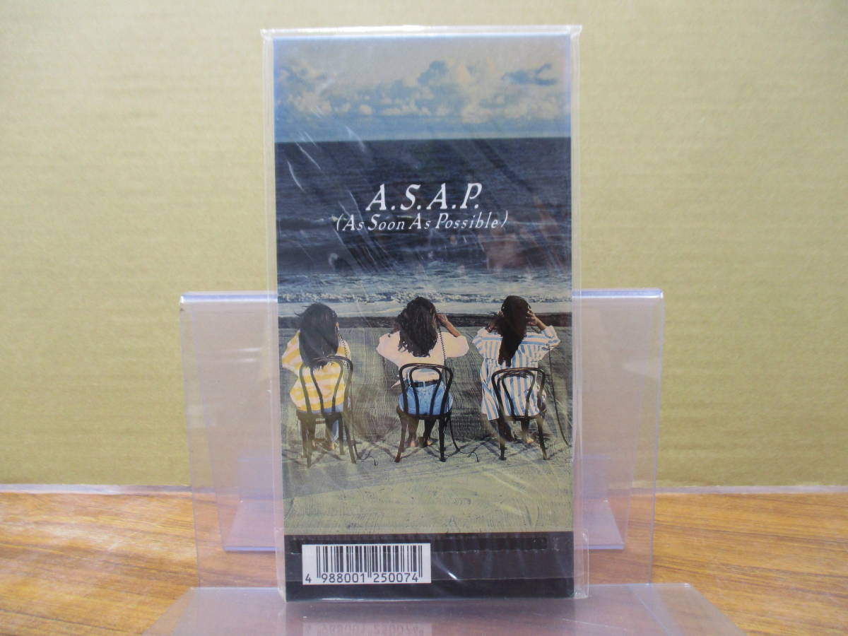S-732【8cmシングルCD】未開封 A.S.A.P. 翳りゆく部屋 AS SOON AS POSSIBLE lonely room 海を見ていた午後 i see the sea 荒井由実 ASAP *_画像3