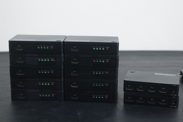 [ ohm ]HDMI selector 4 port total 12 point set (AV-R0310)