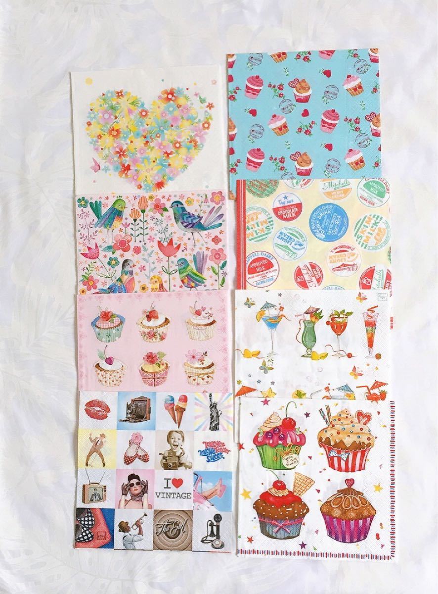 デコパージュ☆ペーパーナプキン未使用