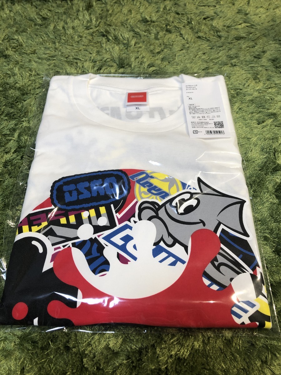 後払い手数料無料 スーパーキノコ フェスtシャツ スプラトゥーン2 新品 Xlサイズ 半袖 Marioroberto Com Br