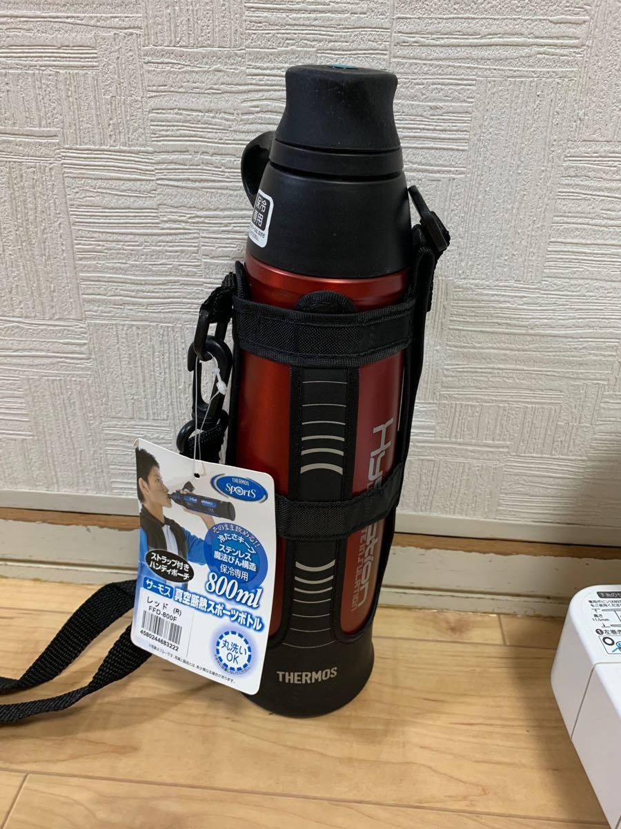 サーモス THERMOS FFD800F（R） [真空断熱スポーツボトル （0.8L） レッド]