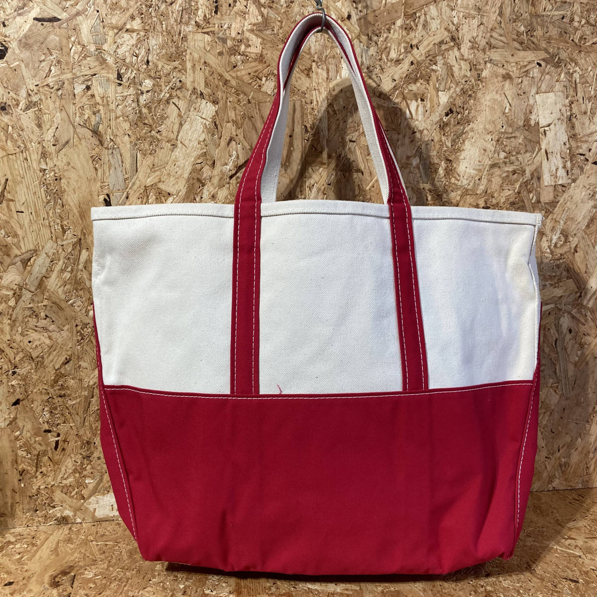 L.L.Bean BEAMS tote bag L red collaboration special order limitation Beams L e ruby nBOAT AND TOTE