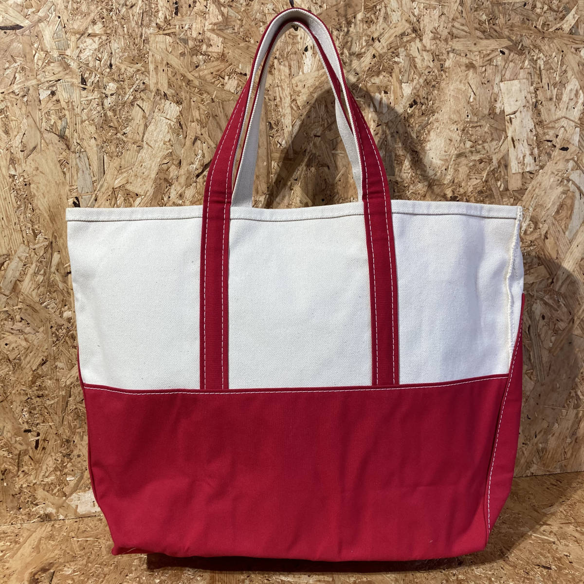 L.L.Bean BEAMS tote bag L red collaboration special order limitation Beams L e ruby nBOAT AND TOTE