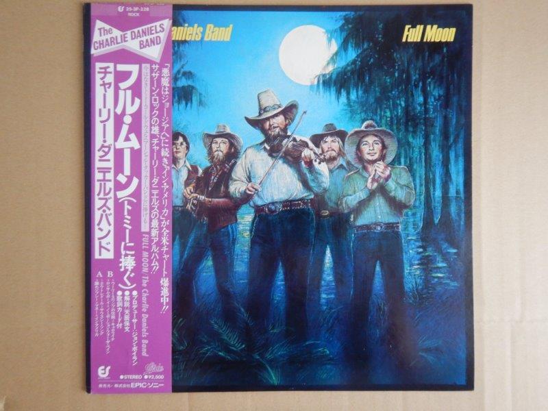 【LP】チャーリー・ダニエルズ・バンド Charlie Daniels Band / フル・ムーン Full Moon_画像1