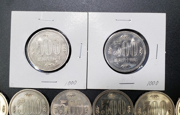 昭和64年 500円硬貨 26枚 五百円硬貨 白銅貨_画像2