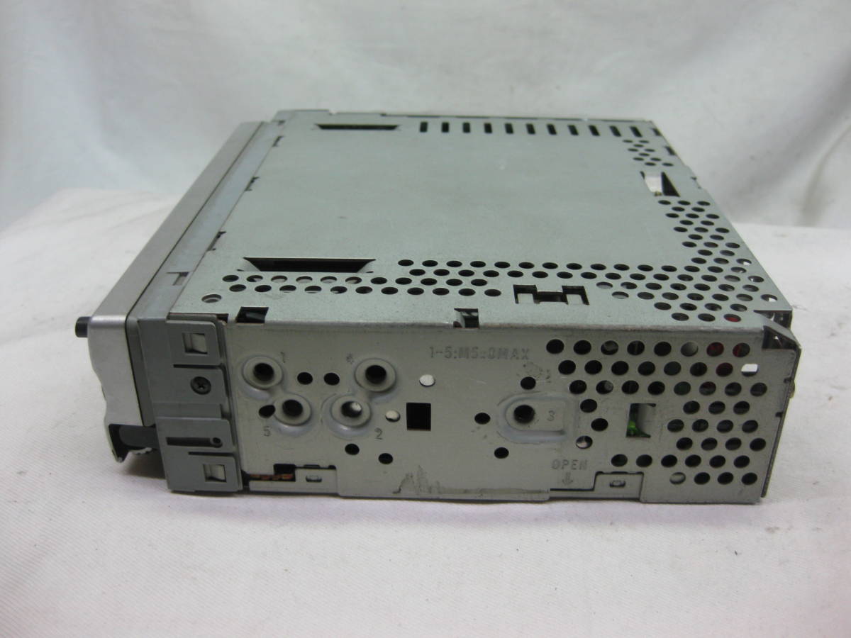K-694　JVC　ビクター　KD-M515-P　MDLP　1Dサイズ　MDデッキ　故障品
