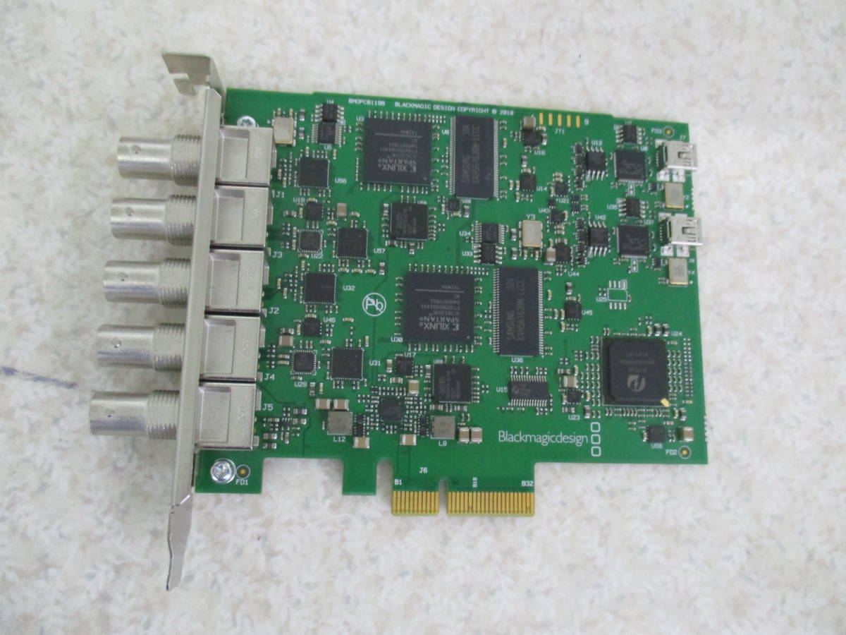 BlackMagic Design Decklink DUO BMDPCB119B Capture Card * рабочий товар *NO:FII-25