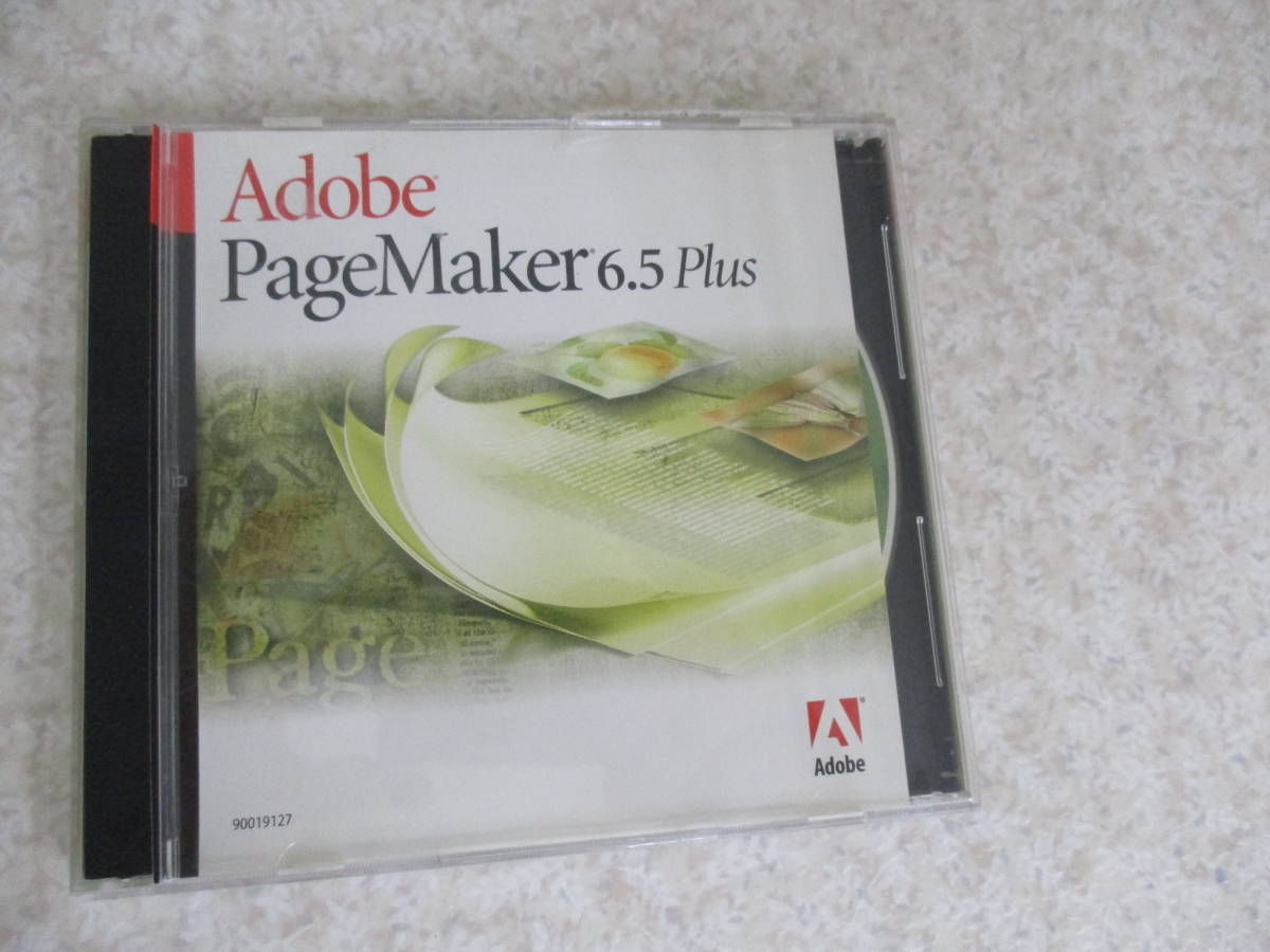 Adobe PageMaker 6.5 Plus For Mac Macintosh version + serial number attaching *NO:FII-49