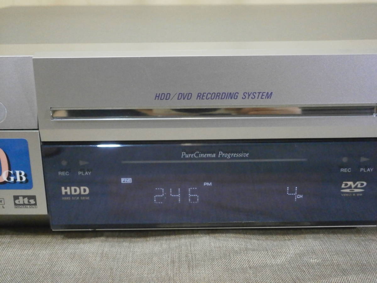 【中古/ジャンク】PIONEER/パイオニア HDD/DVDレコーダー ＤＶＲ-７７Ｈ リモコン付属 の画像5