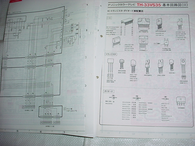 平成5年1月　パナソニック　TH-33VS35のテクニカルガイド_画像2