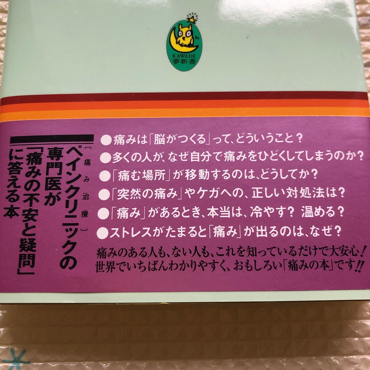 あなたの 「痛み」 常識は間違いだらけ そのシロウト判断が症状を悪化させる！ ＫＡＷＡＤＥ夢新書／川端一永 【著】