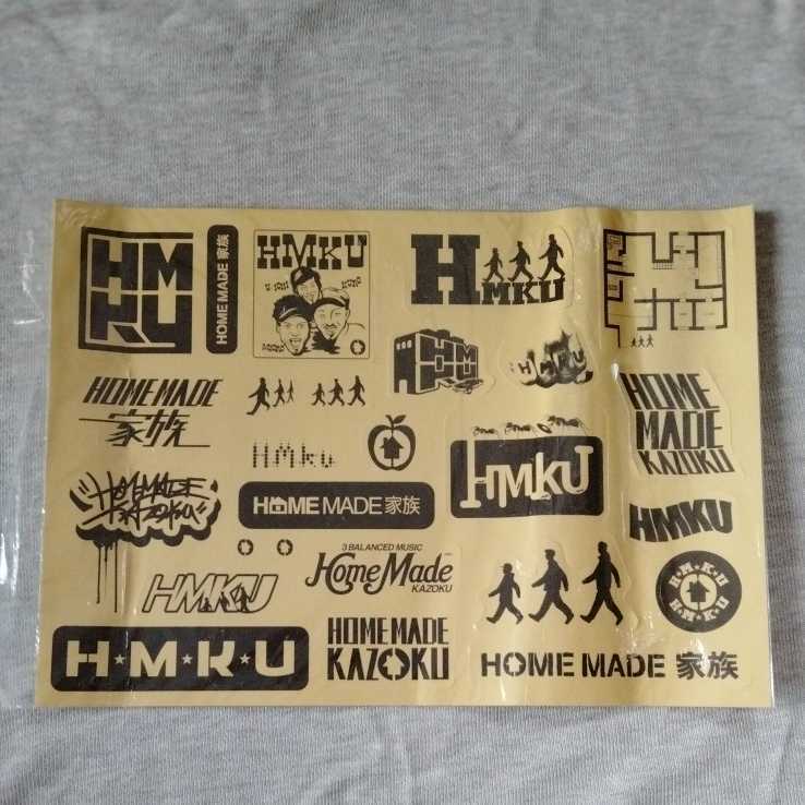 HOME MADE family / Tour goods sticker with defect 