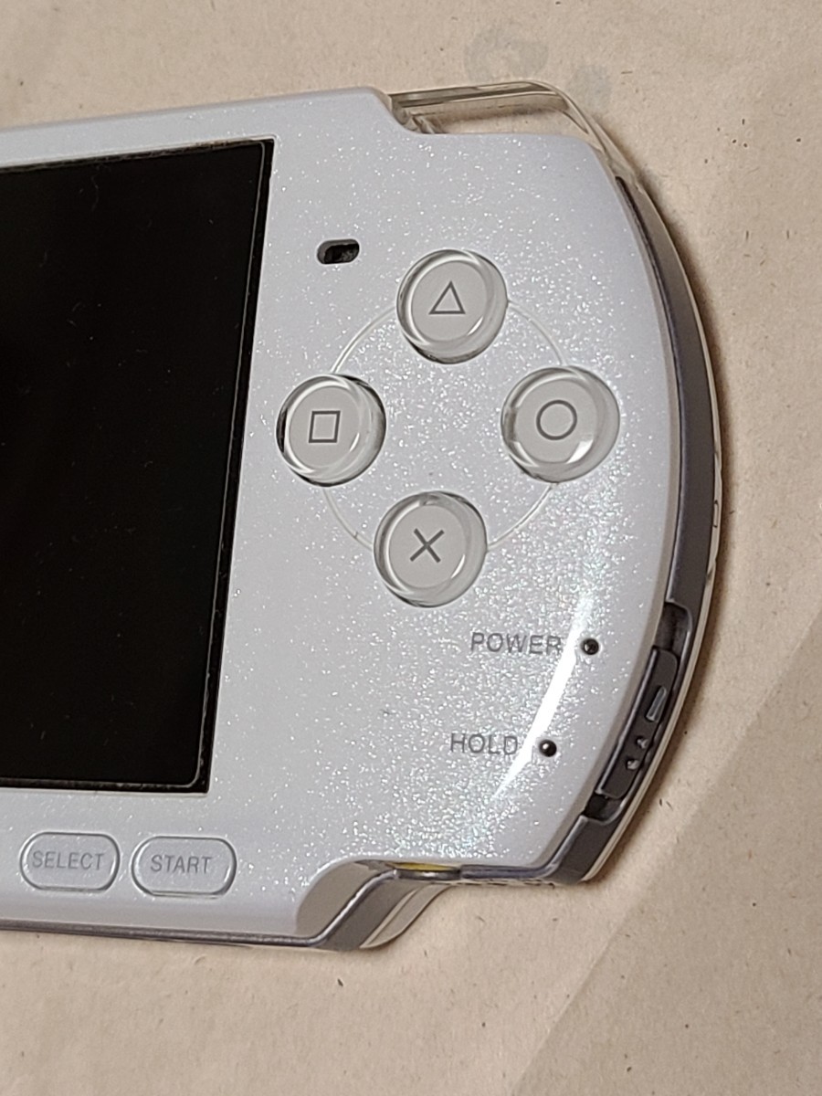 SONY PSP-3000 PSP本体のみ パールホワイト プレイステーションポータブル  ソニー