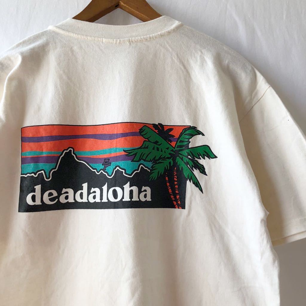 デッドストック? 90s deadaloha デッドベア ポケット Tシャツ L ビンテージ 90年代 デッドアロハ deadgonia デッドゴニア ヴィンテージ_画像1