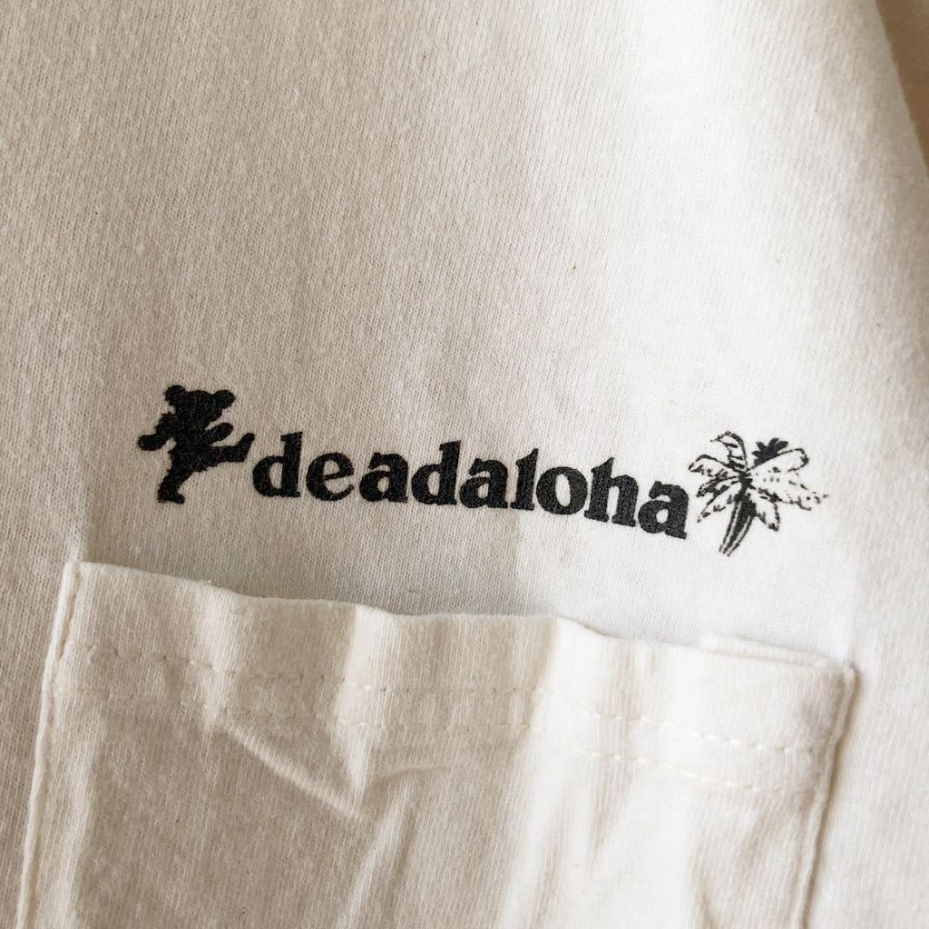 デッドストック? 90s deadaloha デッドベア ポケット Tシャツ L ビンテージ 90年代 デッドアロハ deadgonia デッドゴニア ヴィンテージ_画像5