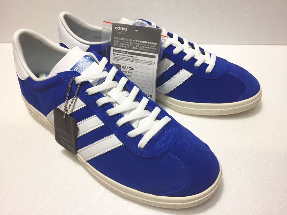 未使用!! 2016年 adidas アディダス BA7726 JOGGER SPZL 青白 27cm us 9.0 ジョガー スペシアル