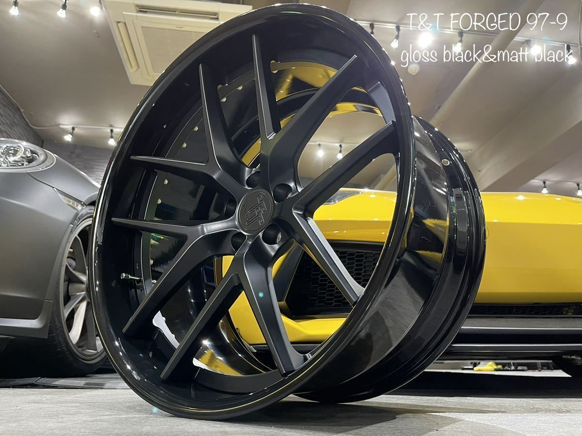 F21 R22インチ 4本セット T&T forged 鍛造 ホイール マセラティ F21 R22インチ 4本セット T&T forged 鍛造 ホイール マセラティ