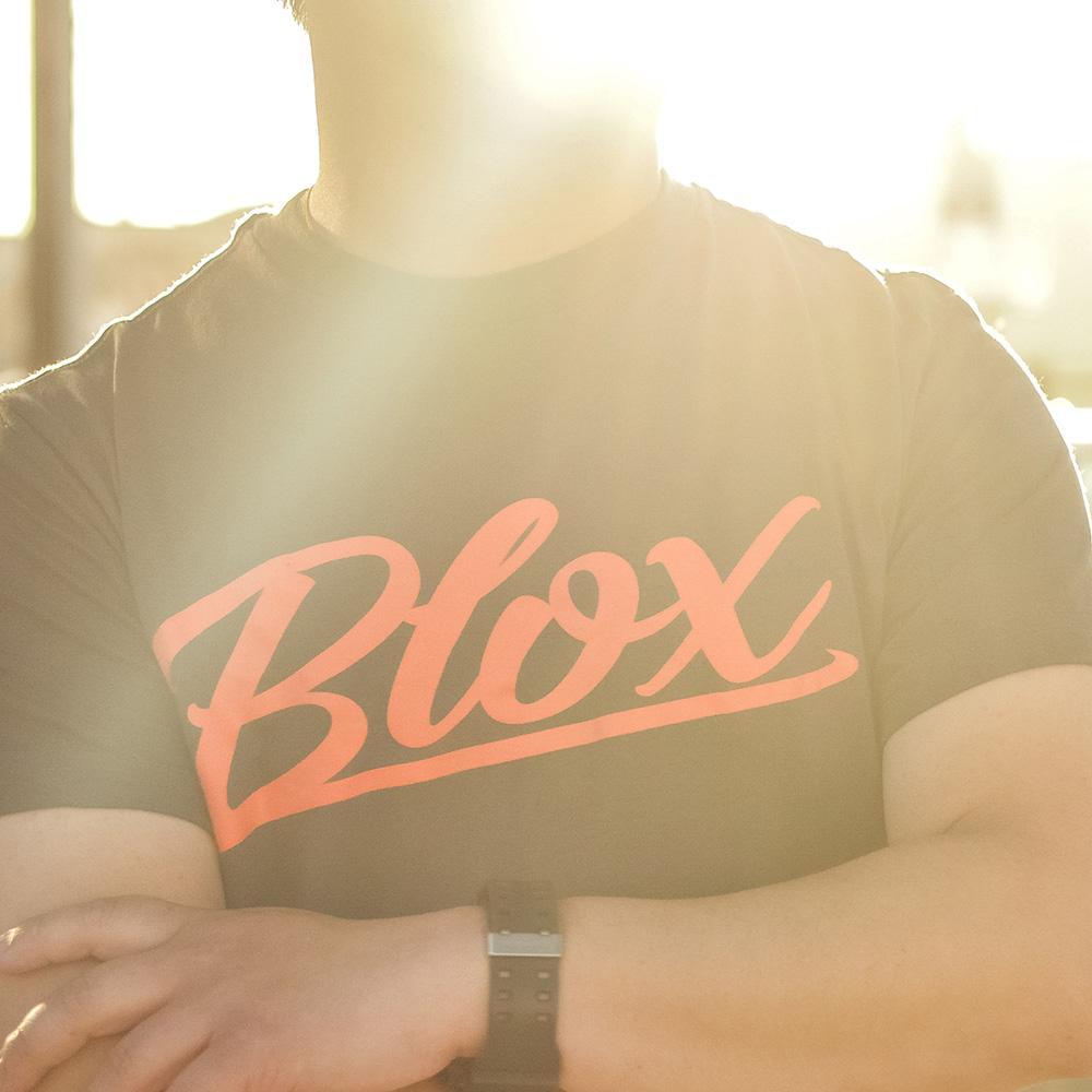 Blox Racing SCRIPT Tシャツ US XLサイズ ダークグレイ USDM ホンダ シビック インテグラ 86 BRZ WRX スバル US仕様 正規輸入品_画像1