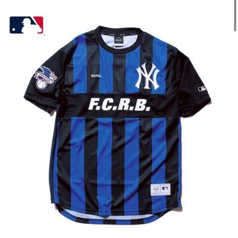 Mサイズ FCRB 21AW MLB TOUR GAME SHIRT YANKEES ヤンキース　ブリストル F.C.Real Bristol SOPH ツアーゲームシャツ