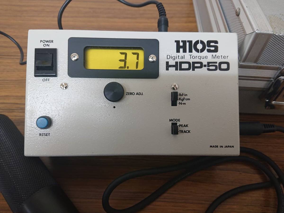 超美品再入荷品質至上! HIOS ハイオス デジタルトルクメーター HDP-50